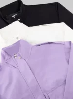 Conjunto de gabardinas para mujer.