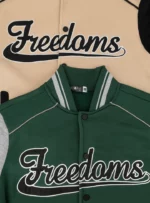 Sudaderas color verde y beige.